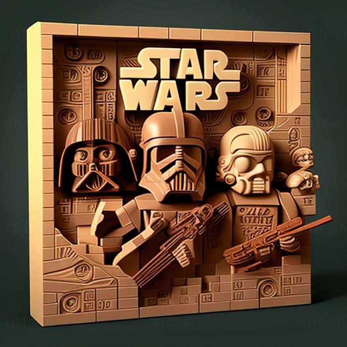 3D model Lego Star Wars II The Original Trilogy game (STL)